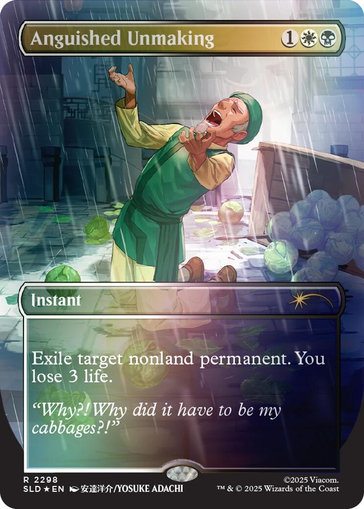 Anguished Unmaking (2298) (Rainbow Foil) [Secret Lair Drop Series] | Exor Games Summserside