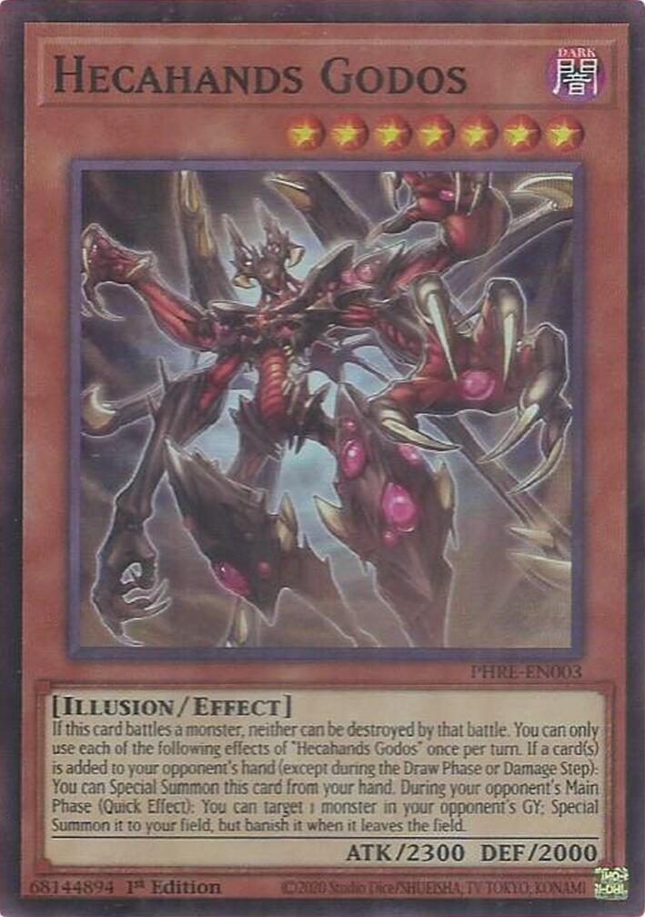Hecahands Godos (Super Rare) [PHRE-EN003] Super Rare | Exor Games Summserside