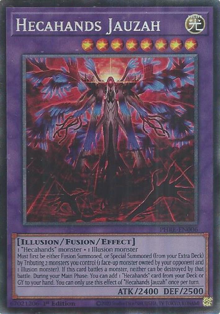 Hecahands Jauzah (CR) [PHRE-EN006] Collector's Rare | Exor Games Summserside
