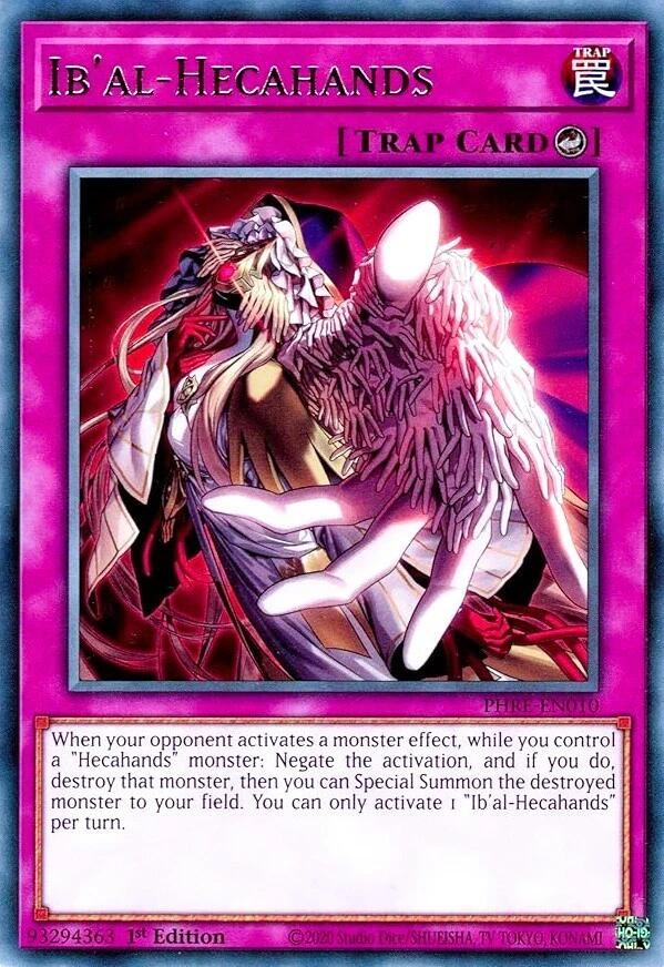 Ib'al-Hecahands [PHRE-EN010] Rare | Exor Games Summserside