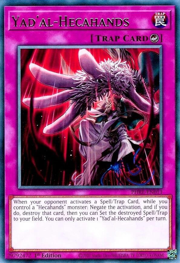 Yad'al-Hecahands [PHRE-EN011] Rare | Exor Games Summserside
