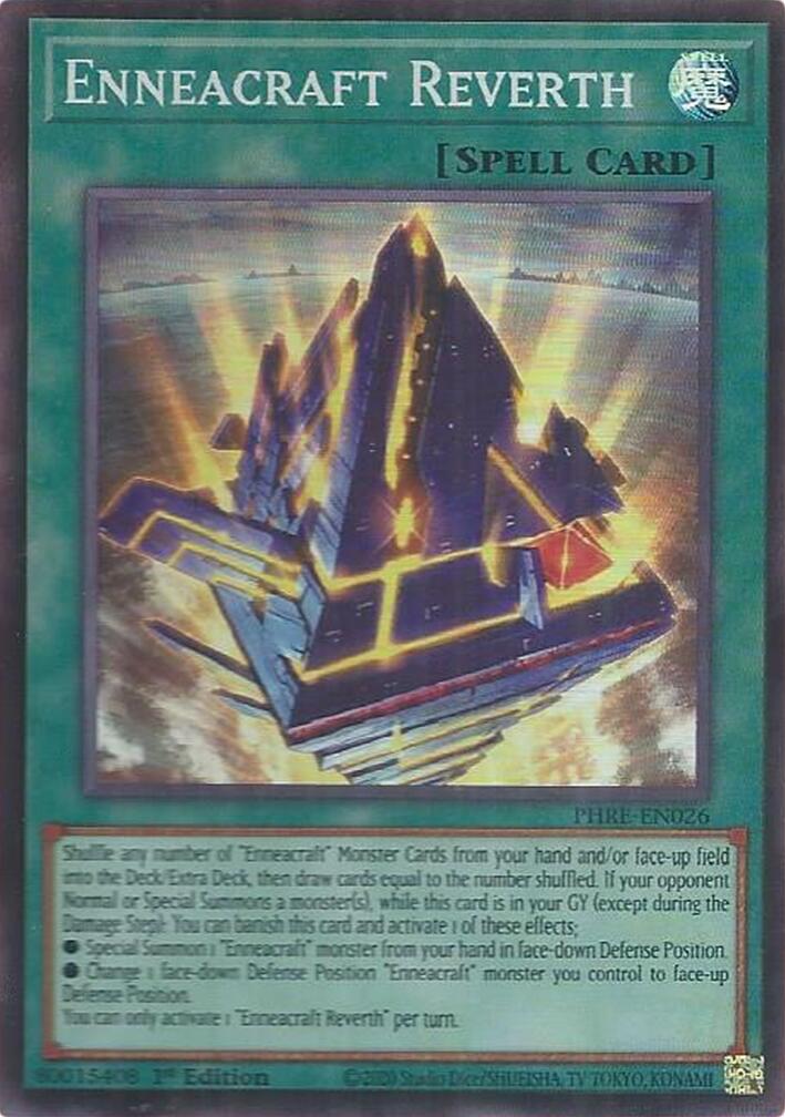 Enneacraft Reverth (Super Rare) [PHRE-EN026] Super Rare | Exor Games Summserside