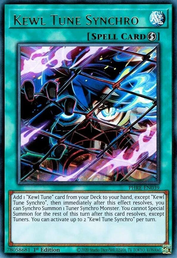 Kewl Tune Synchro [PHRE-EN039] Ultra Rare | Exor Games Summserside