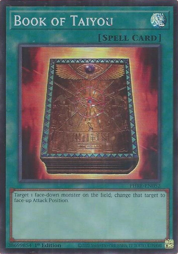 Book of Taiyou (Super Rare) [PHRE-EN052] Super Rare | Exor Games Summserside
