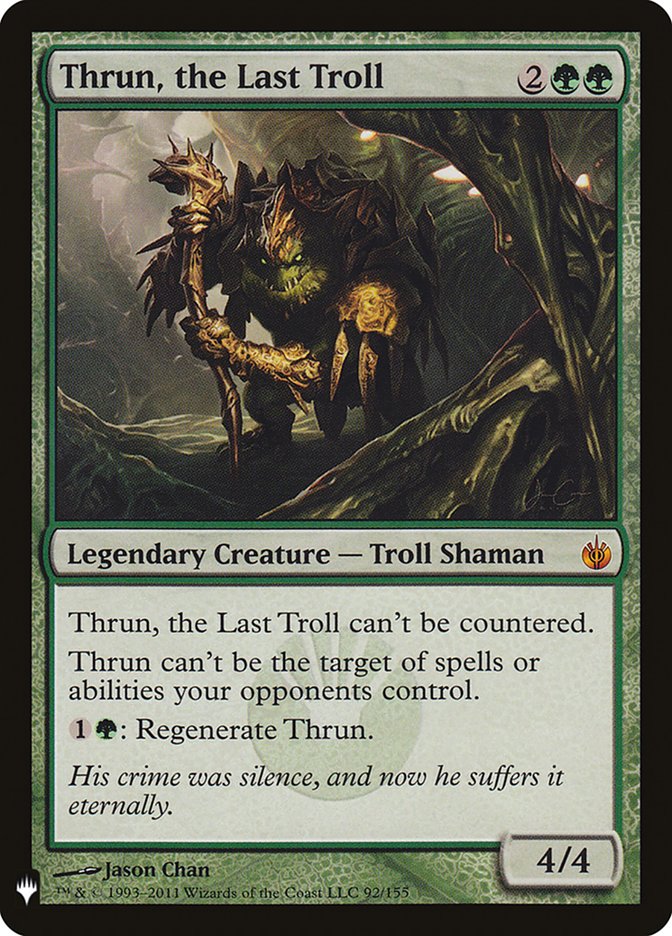 Thrun, the Last Troll [Mystery Booster] | Exor Games Summserside