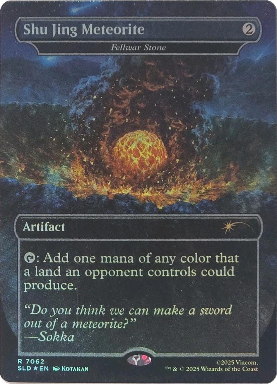 Shu Jing Meteorite - Fellwar Stone (Rainbow Foil) [Secret Lair Drop Series] | Exor Games Summserside
