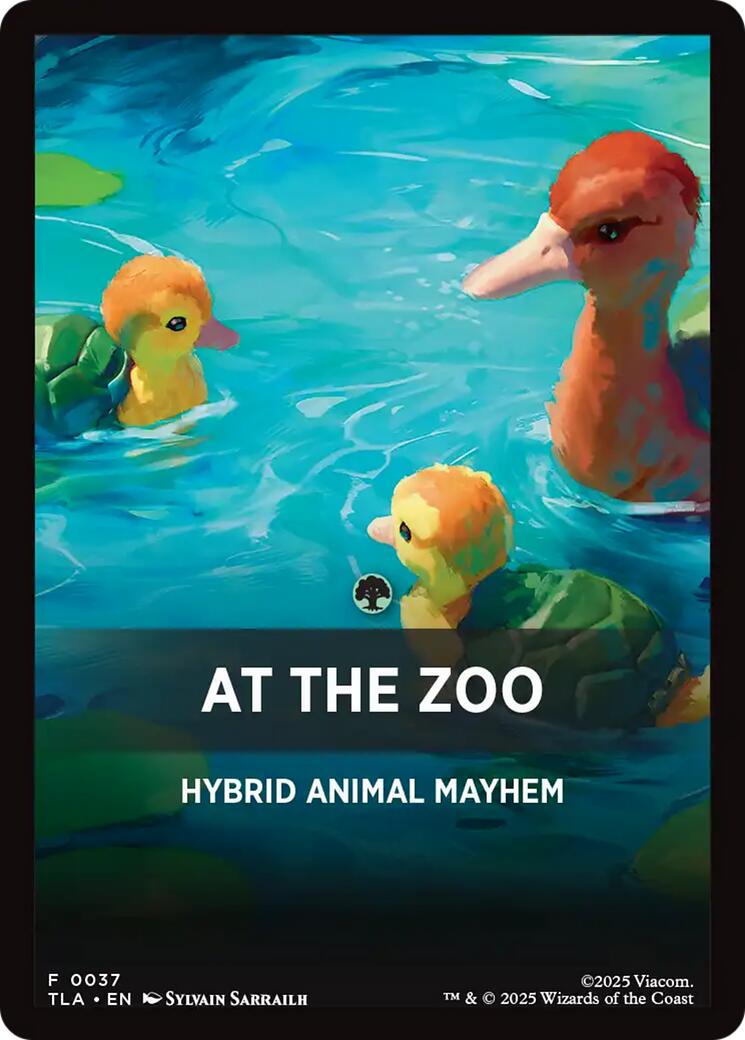 At The Zoo Theme Card [Avatar: The Last Airbender Tokens] | Exor Games Summserside