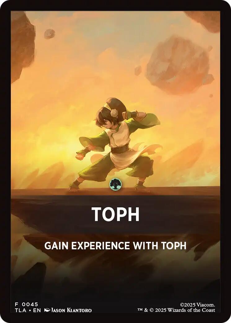 Toph Theme Card [Avatar: The Last Airbender Tokens] | Exor Games Summserside