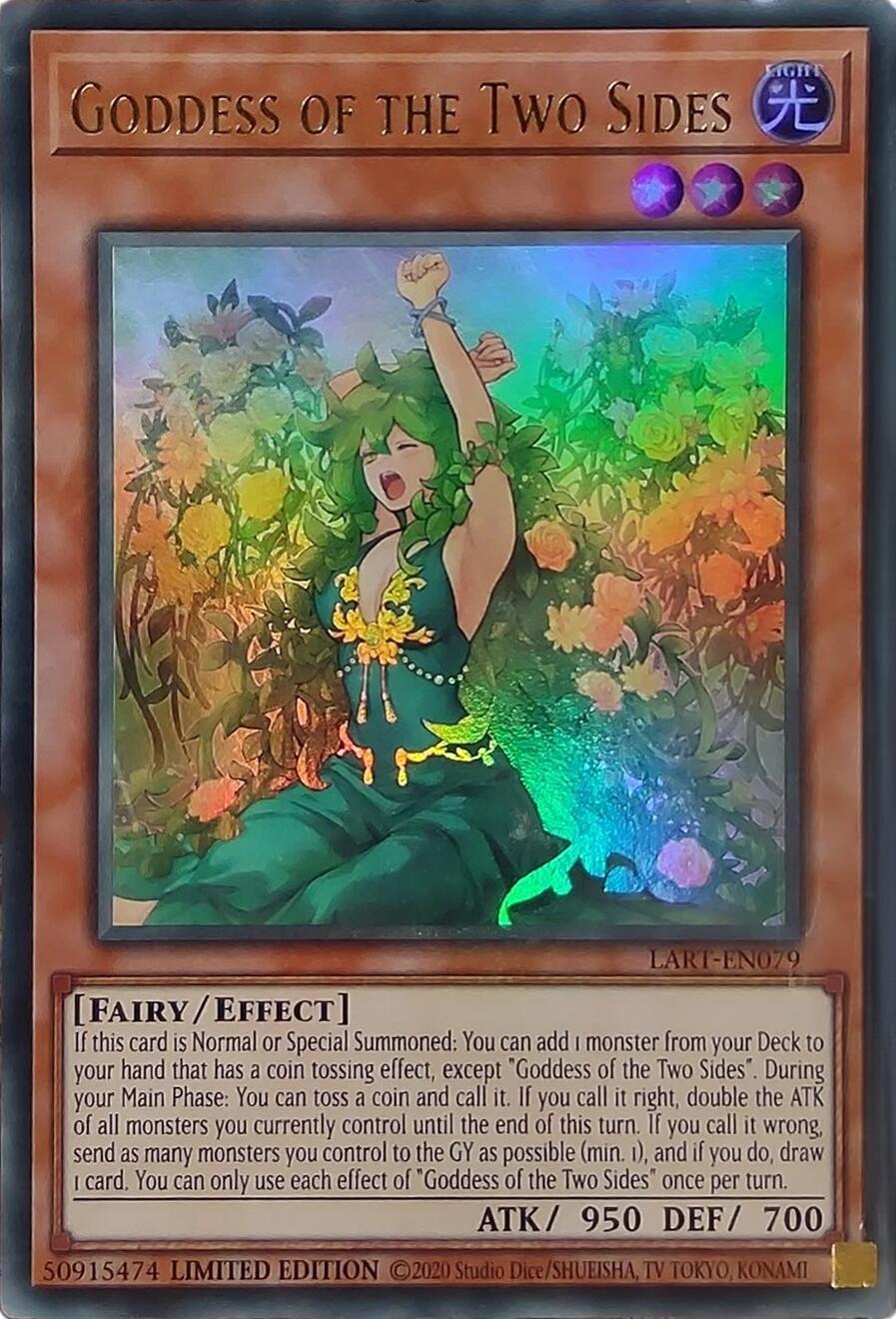 Goddess of the Two Sides [LART-EN079] Ultra Rare | Exor Games Summserside