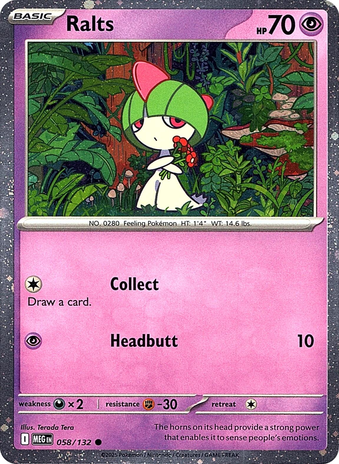 Ralts (058/132) (Cosmos Holo) [Miscellaneous Cards] | Exor Games Summserside