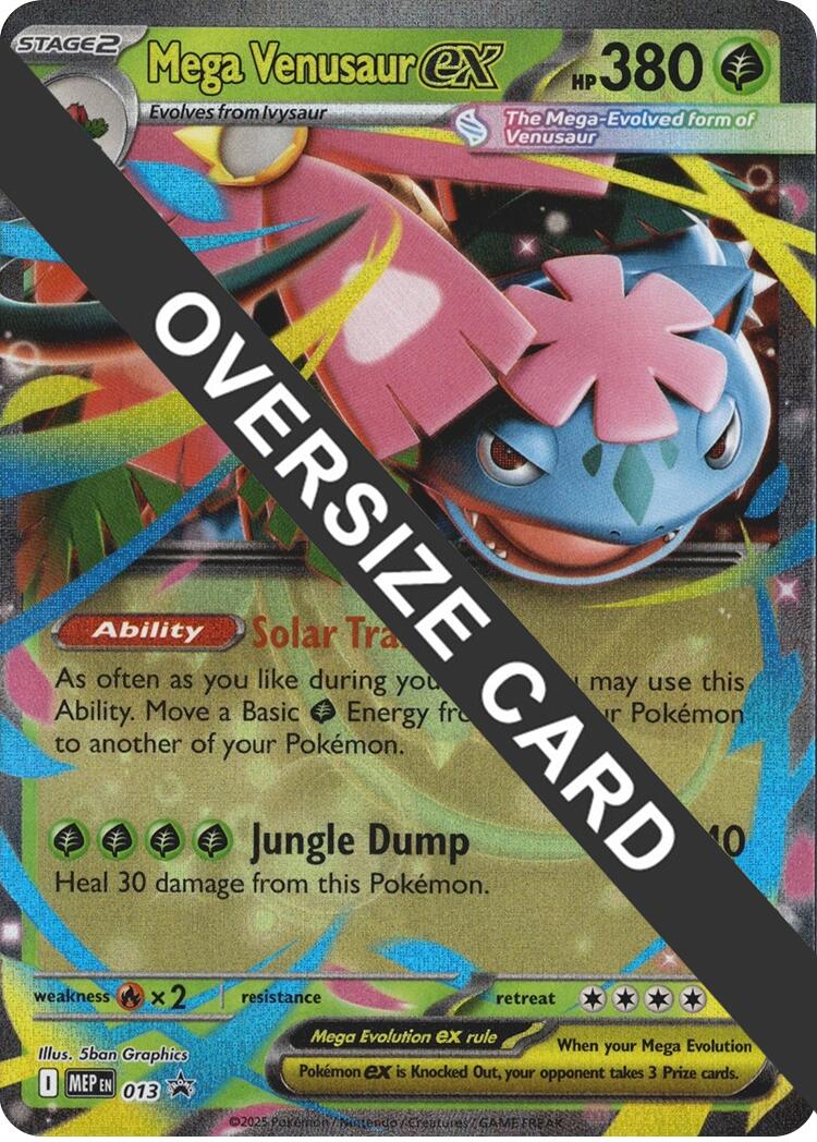 Mega Venusaur ex (013) (Jumbo) [Mega Evolution Promo] | Exor Games Summserside