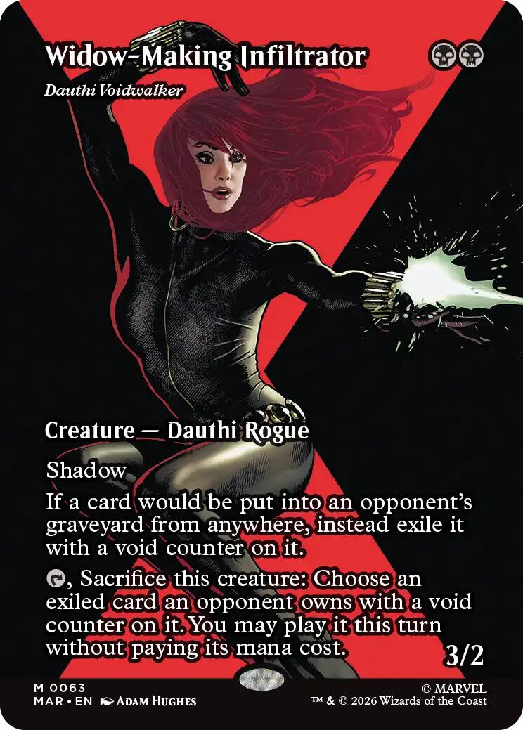 Widow-Making Infiltrator - Dauthi Voidwalker (Borderless) [Marvel Universe: Eternal-Legal] | Exor Games Summserside