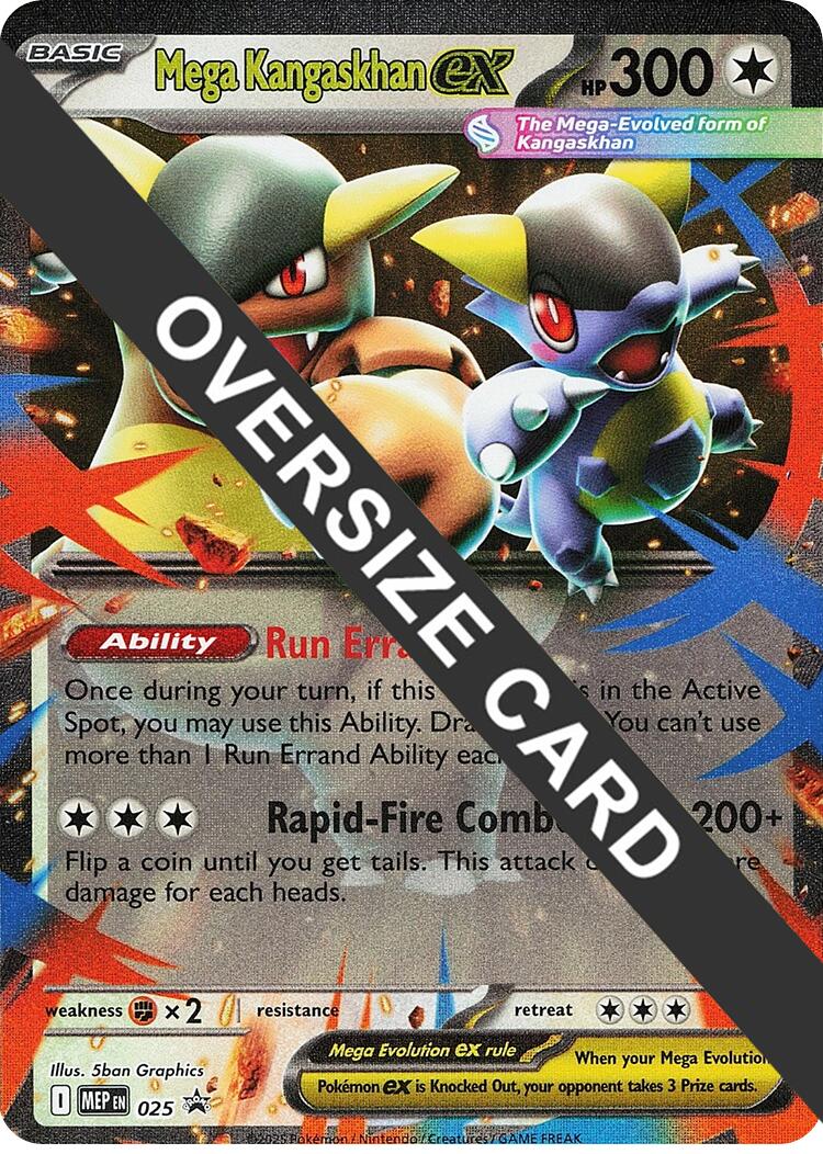 Mega Kangaskhan ex (025) (Jumbo Card) [Mega Evolution Promo] | Exor Games Summserside