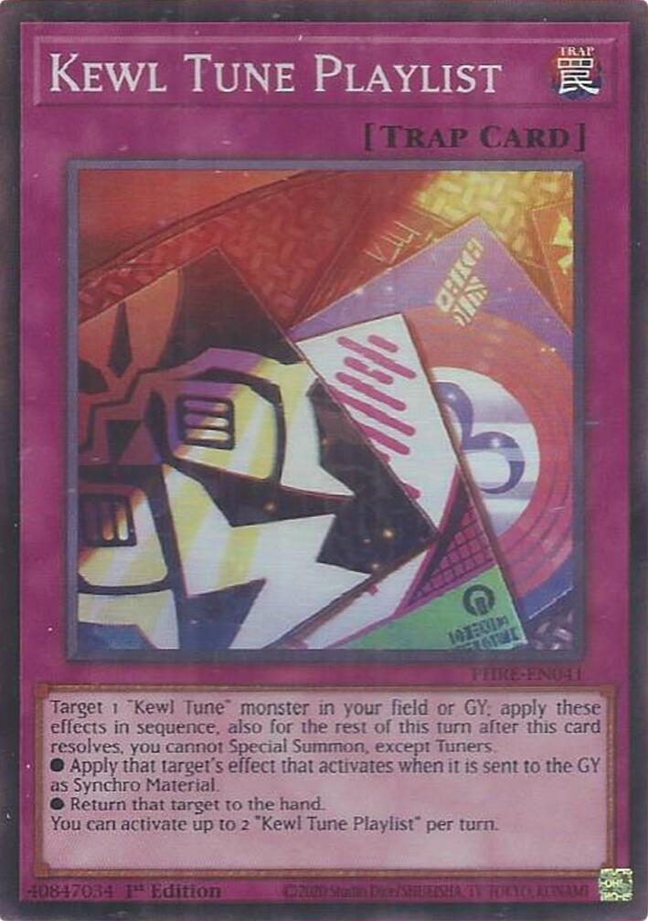 Kewl Tune Playlist (Super Rare) [PHRE-EN041] Super Rare | Exor Games Summserside