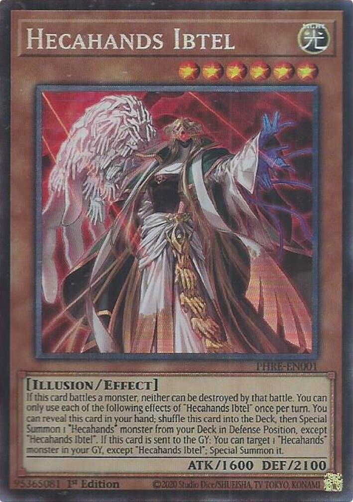 Hecahands Ibtel (CR) [PHRE-EN001] Collector's Rare | Exor Games Summserside