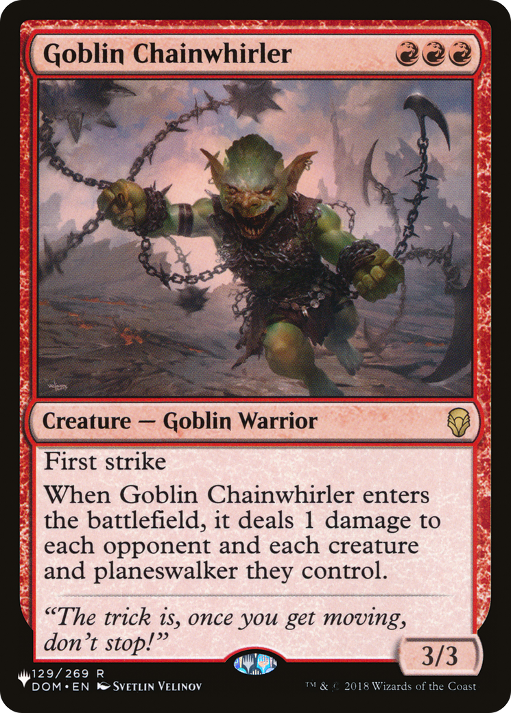 Goblin Chainwhirler [The List] | Exor Games Summserside