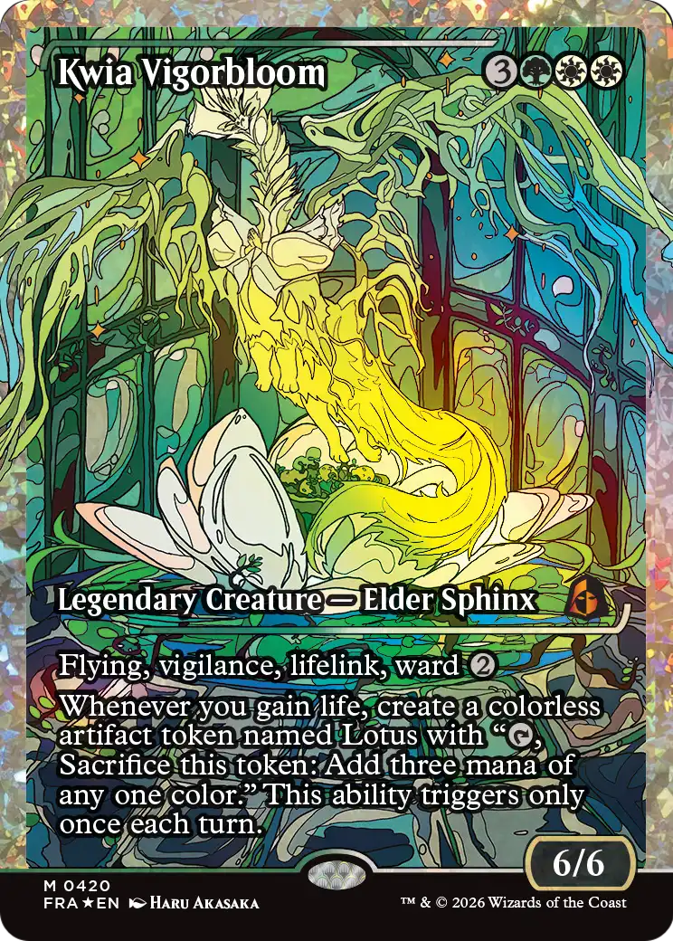 Kwia Vigorbloom (Showcase) (Fracture Foil) (0420) [Reality Fracture] | Exor Games Summserside