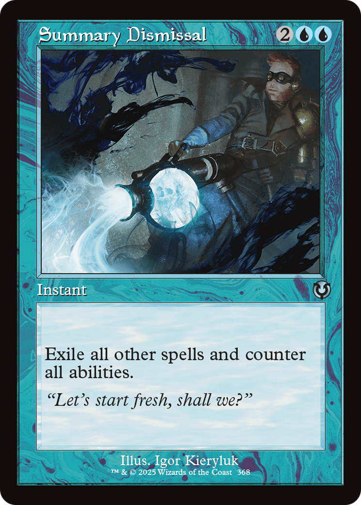 Summary Dismissal (Retro Frame) [Innistrad Remastered] | Exor Games Summserside