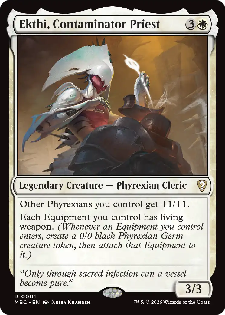 Ekthi, Contaminator Priest [Mystery Booster: Commander Edition] | Exor Games Summserside