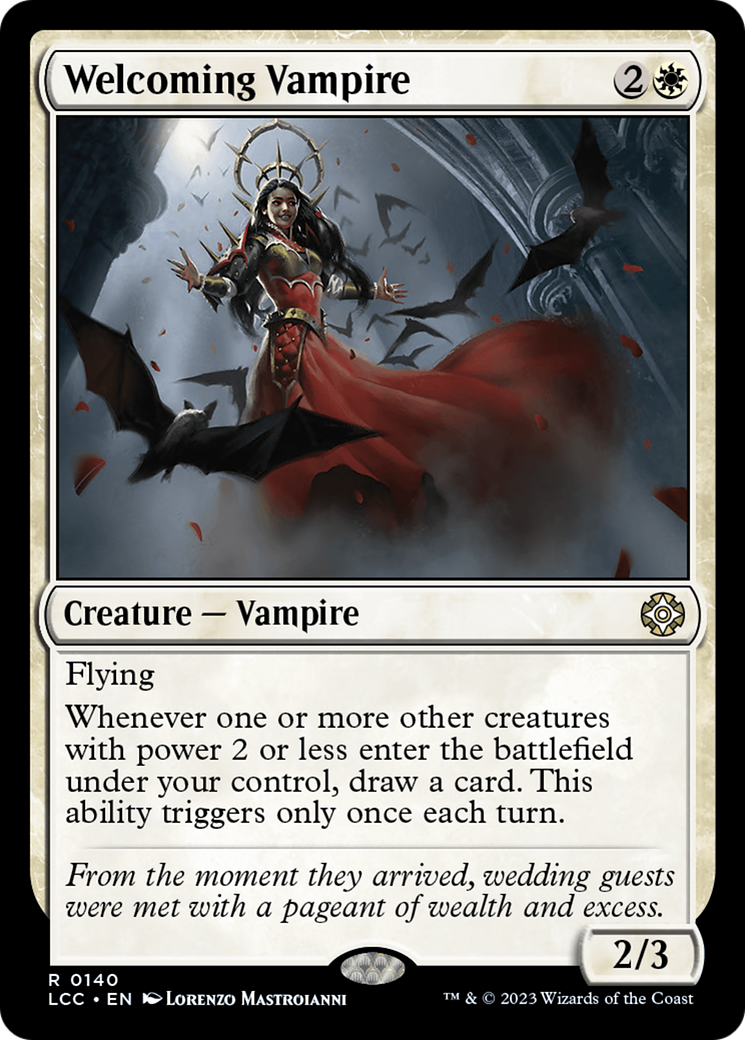 Welcoming Vampire [The Lost Caverns of Ixalan Commander] | Exor Games Summserside