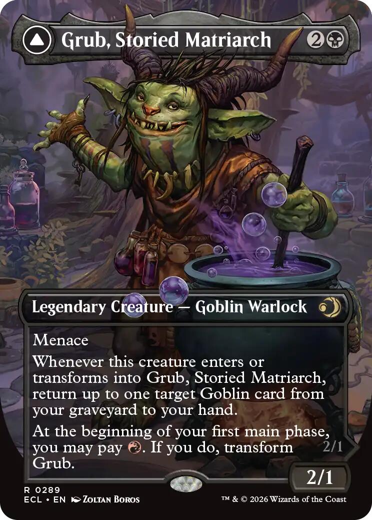 Grub, Storied Matriarch (Borderless) [Lorwyn Eclipsed] | Exor Games Summserside