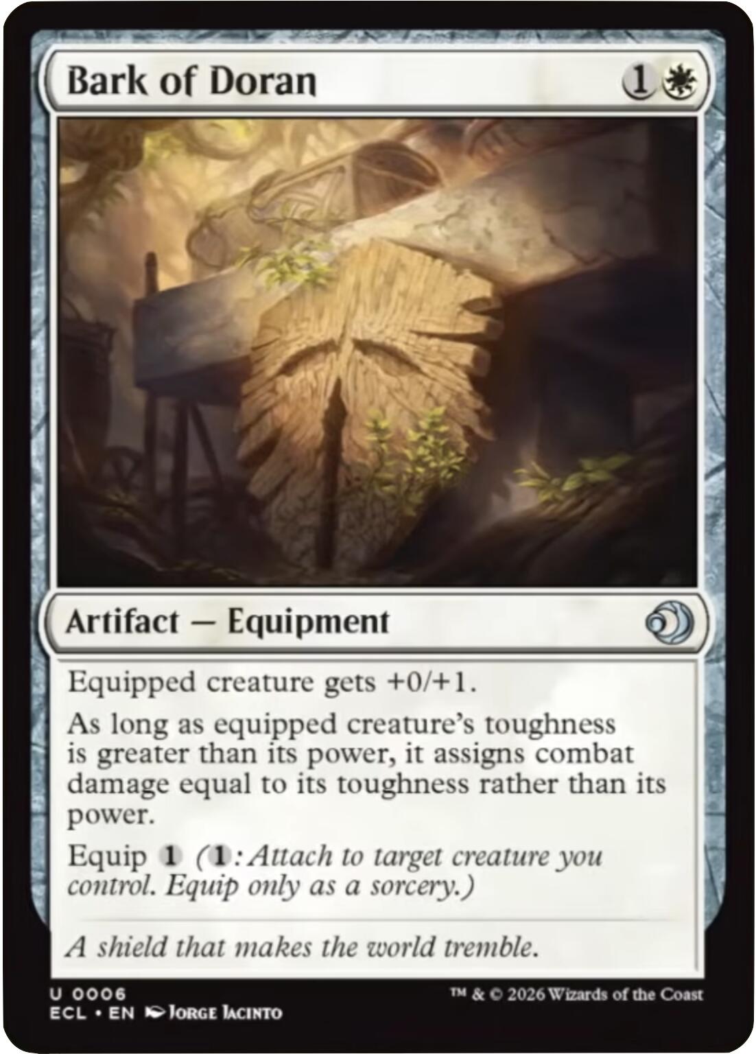 Bark of Doran [Lorwyn Eclipsed] | Exor Games Summserside