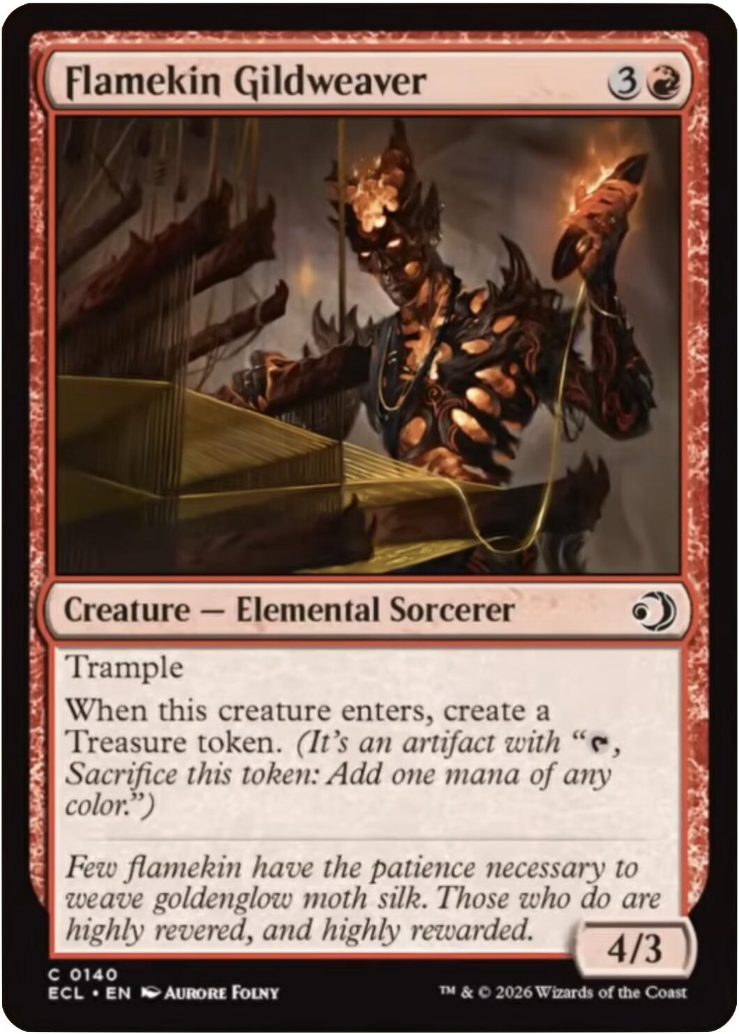 Flamekin Gildweaver [Lorwyn Eclipsed] | Exor Games Summserside