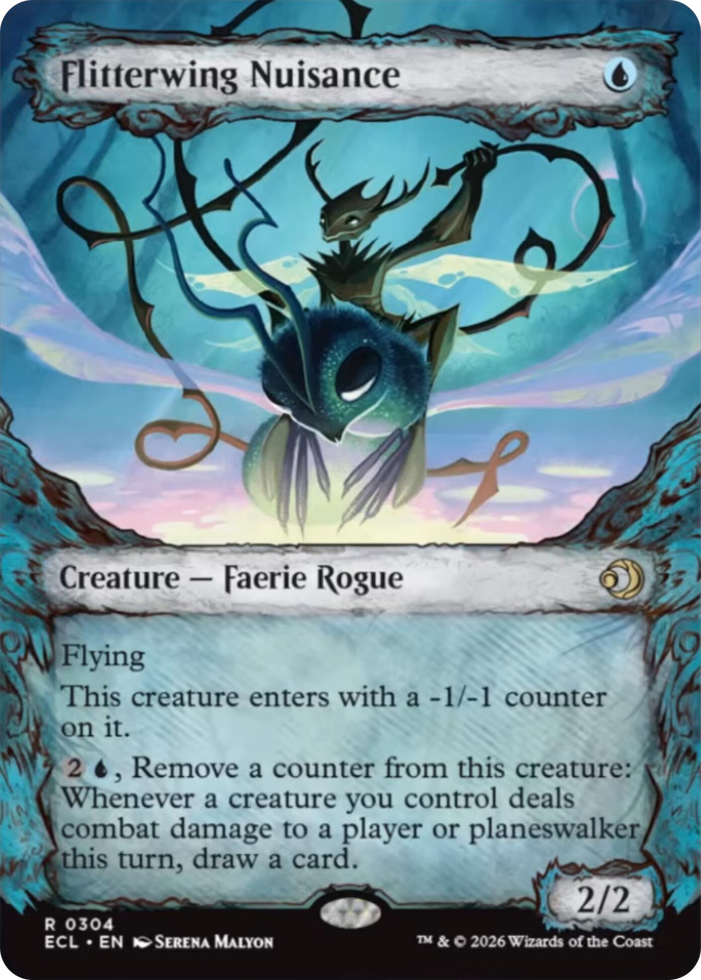 Flitterwing Nuisance (Showcase) [Lorwyn Eclipsed] | Exor Games Summserside