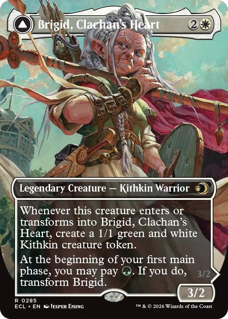 Brigid, Clachan's Heart (Borderless) [Lorwyn Eclipsed] | Exor Games Summserside