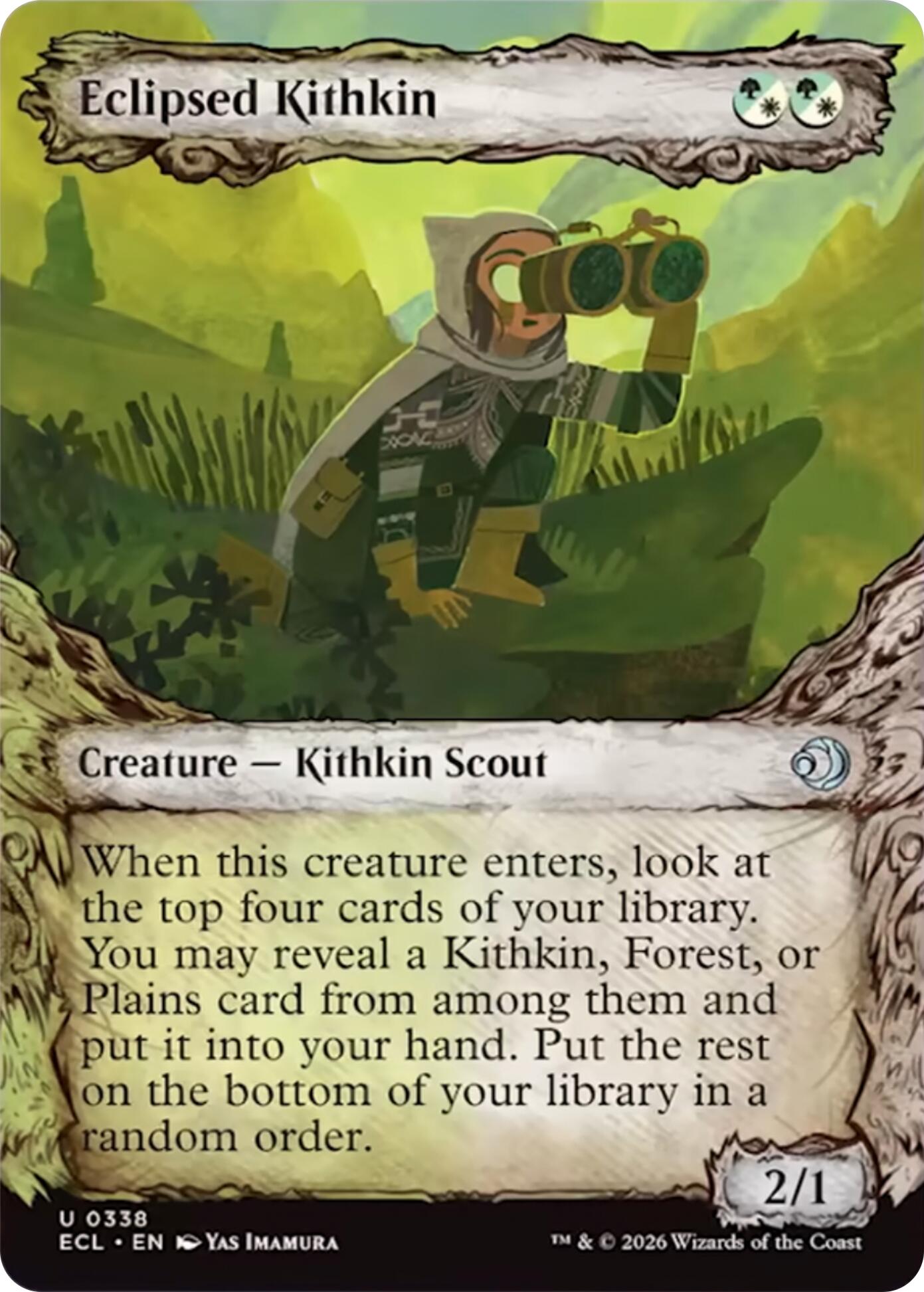Eclipsed Kithkin (Showcase) [Lorwyn Eclipsed] | Exor Games Summserside