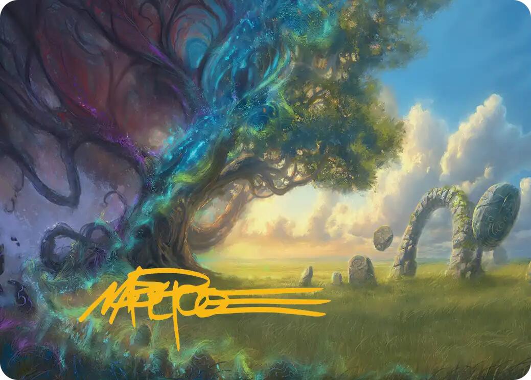 Morningtide's Light Art Card (Gold-Stamped Signature) [Lorwyn Eclipsed Art Series] | Exor Games Summserside