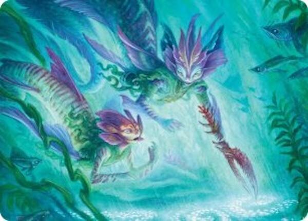 Silvergill Mentor Art Card [Lorwyn Eclipsed Art Series] | Exor Games Summserside
