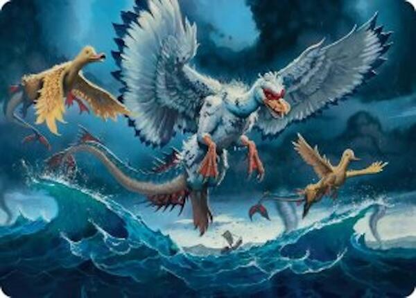 Sunderflock Art Card [Lorwyn Eclipsed Art Series] | Exor Games Summserside
