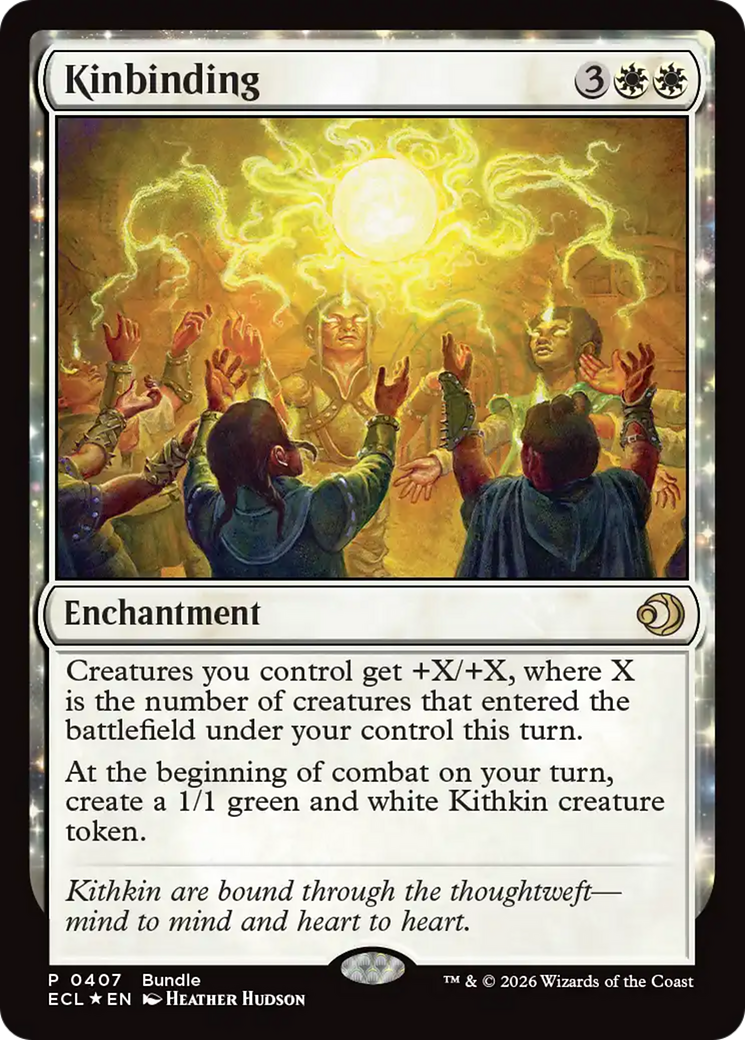 Kinbinding (Bundle) [Lorwyn Eclipsed Promos] | Exor Games Summserside