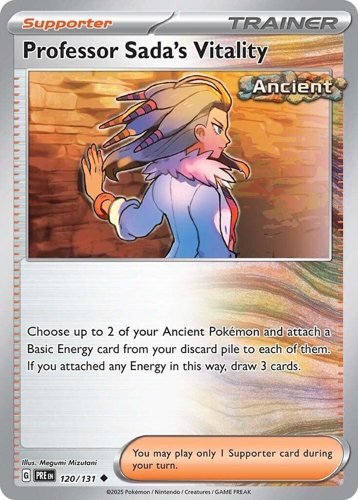 Professor Sada's Vitality (120/131) [Scarlet & Violet: Prismatic Evolutions] | Exor Games Summserside