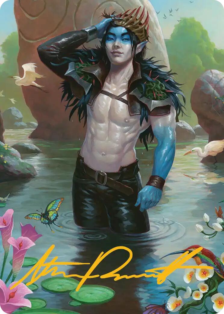 Oko, Lorwyn Liege Art Card (Gold-Stamped Signature) [Lorwyn Eclipsed Art Series] | Exor Games Summserside
