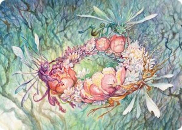 Grave Venerations Art Card [Lorwyn Eclipsed Art Series] | Exor Games Summserside