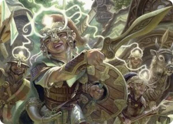 Thoughtweft Lieutenant Art Card [Lorwyn Eclipsed Art Series] | Exor Games Summserside