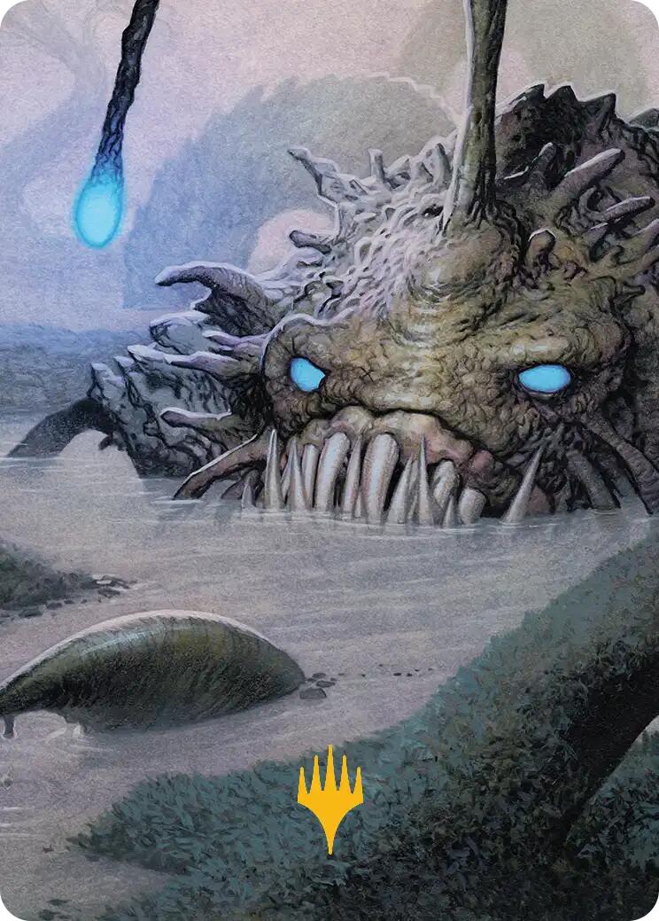 Deceit Art Card (Gold-Stamped Planeswalker Symbol) [Lorwyn Eclipsed Art Series] | Exor Games Summserside