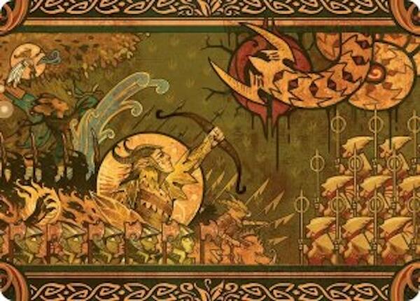Chronicle of Victory Art Card [Lorwyn Eclipsed Art Series] | Exor Games Summserside