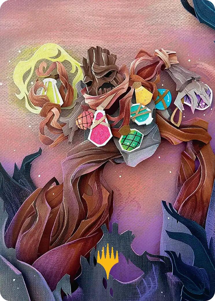 Painter's Servant Art Card (Gold-Stamped Planeswalker Symbol) [Lorwyn Eclipsed Art Series] | Exor Games Summserside