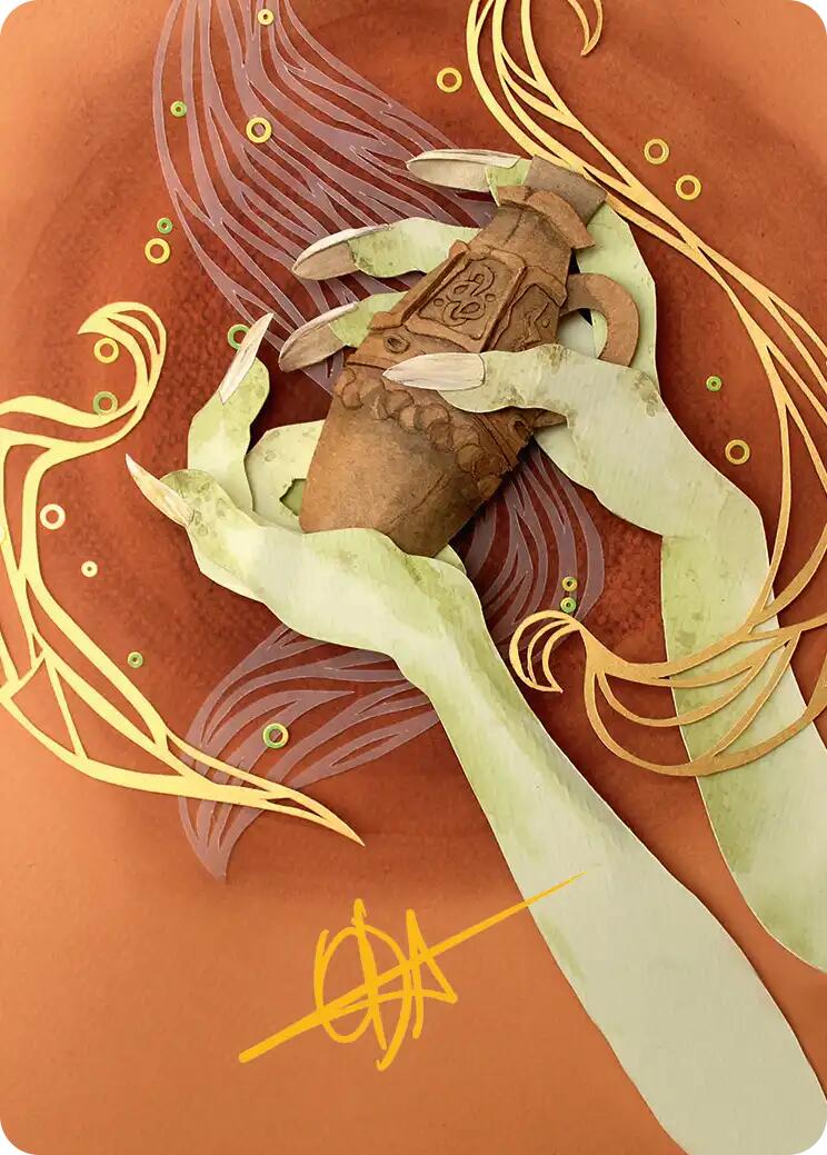 Thousand-Year Elixir Art Card (Gold-Stamped Signature) [Lorwyn Eclipsed Art Series] | Exor Games Summserside
