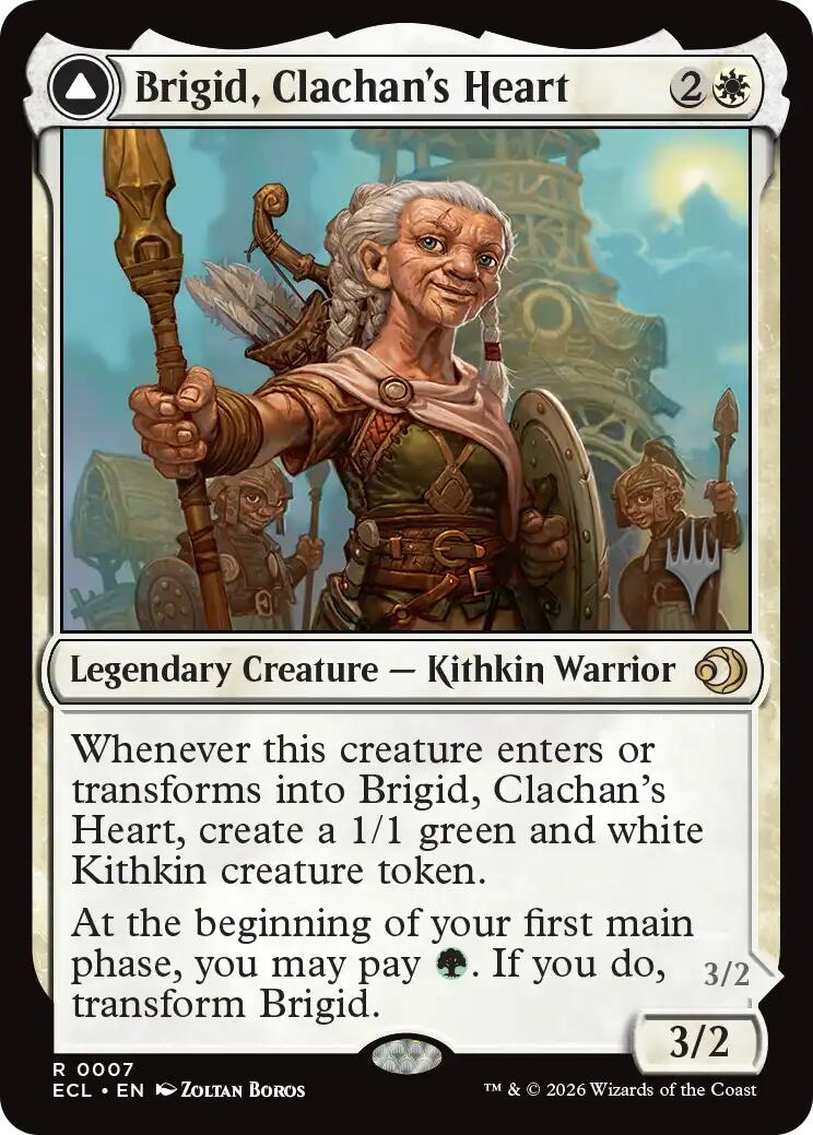 Brigid, Clachan's Heart [Lorwyn Eclipsed Promos] | Exor Games Summserside