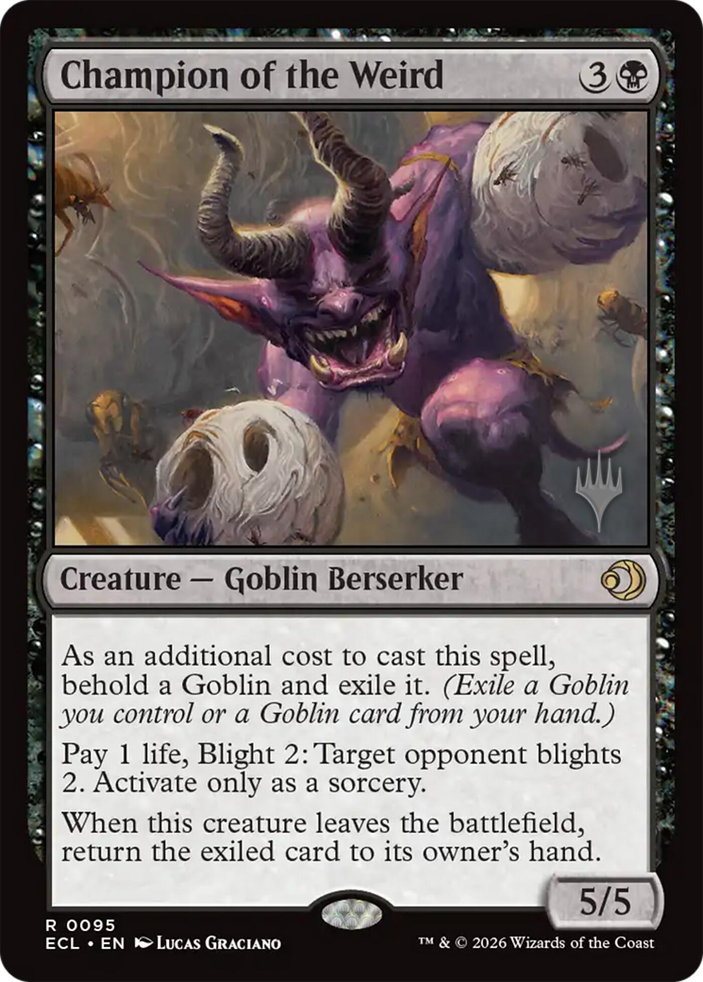 Champion of the Weird [Lorwyn Eclipsed Promos] | Exor Games Summserside