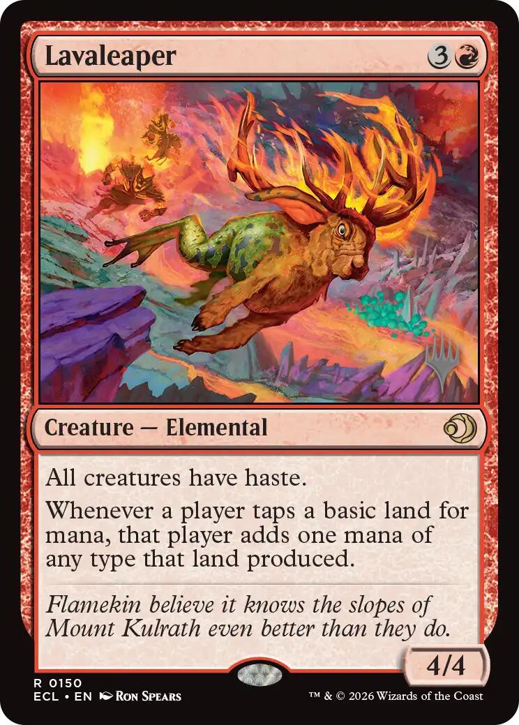 Lavaleaper [Lorwyn Eclipsed Promos] | Exor Games Summserside