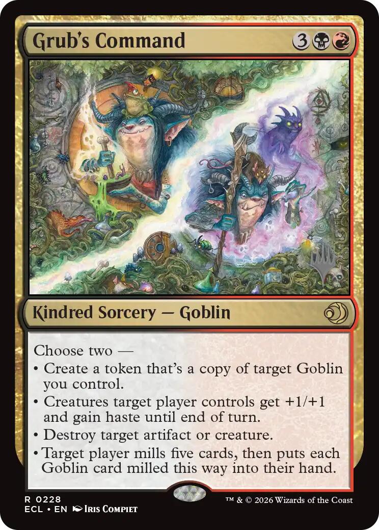 Grub's Command [Lorwyn Eclipsed Promos] | Exor Games Summserside