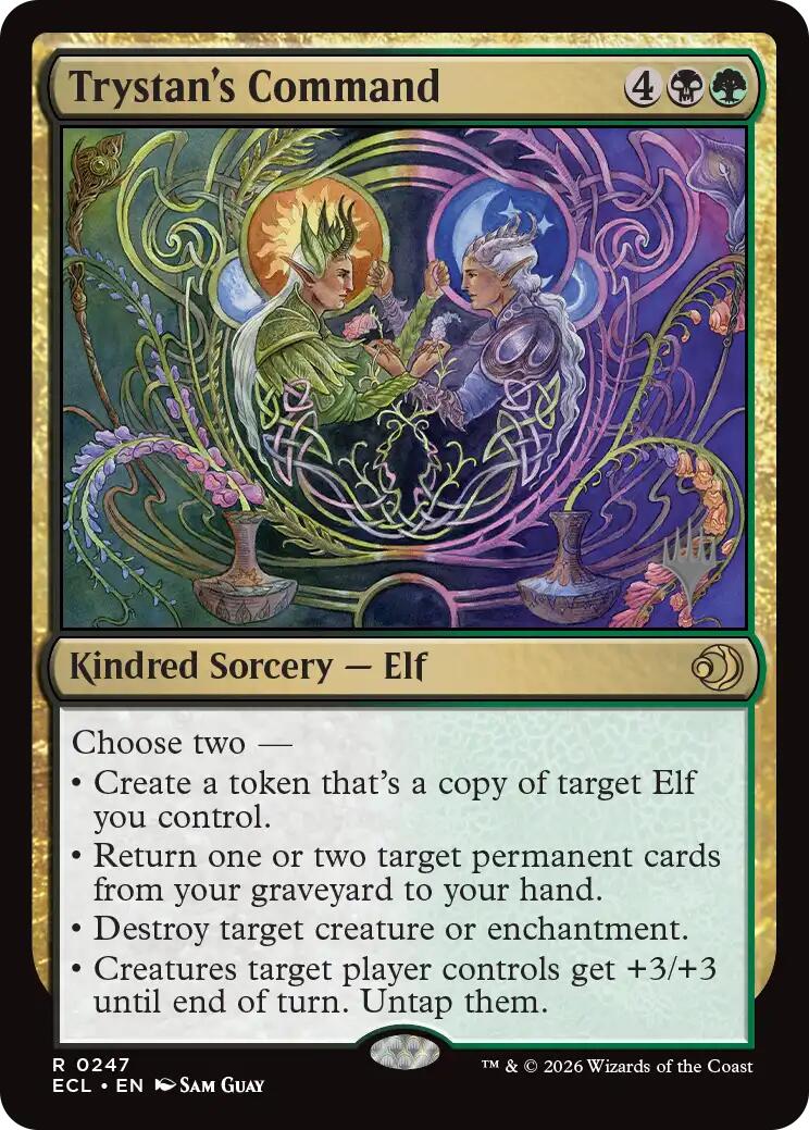 Trystan's Command [Lorwyn Eclipsed Promos] | Exor Games Summserside