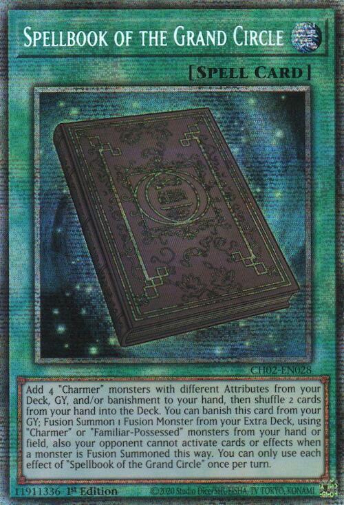Spellbook of the Grand Circle (Starlight Rare) [CH02-EN028] Starlight Rare | Exor Games Summserside