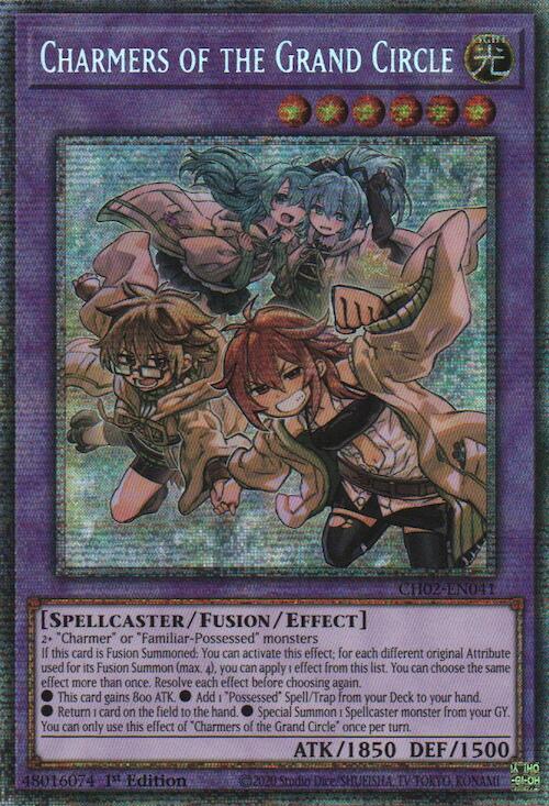 Charmers of the Grand Circle (Starlight Rare) [CH02-EN041] Starlight Rare | Exor Games Summserside