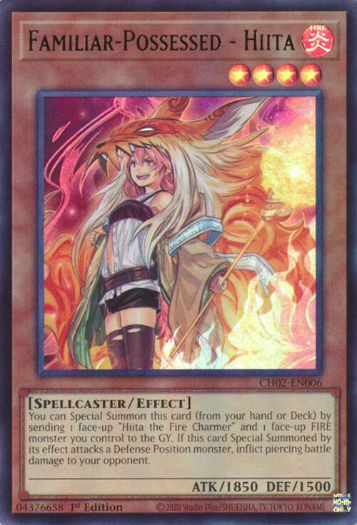 Familiar-Possessed - Hiita [CH02-EN006] Ultra Rare | Exor Games Summserside